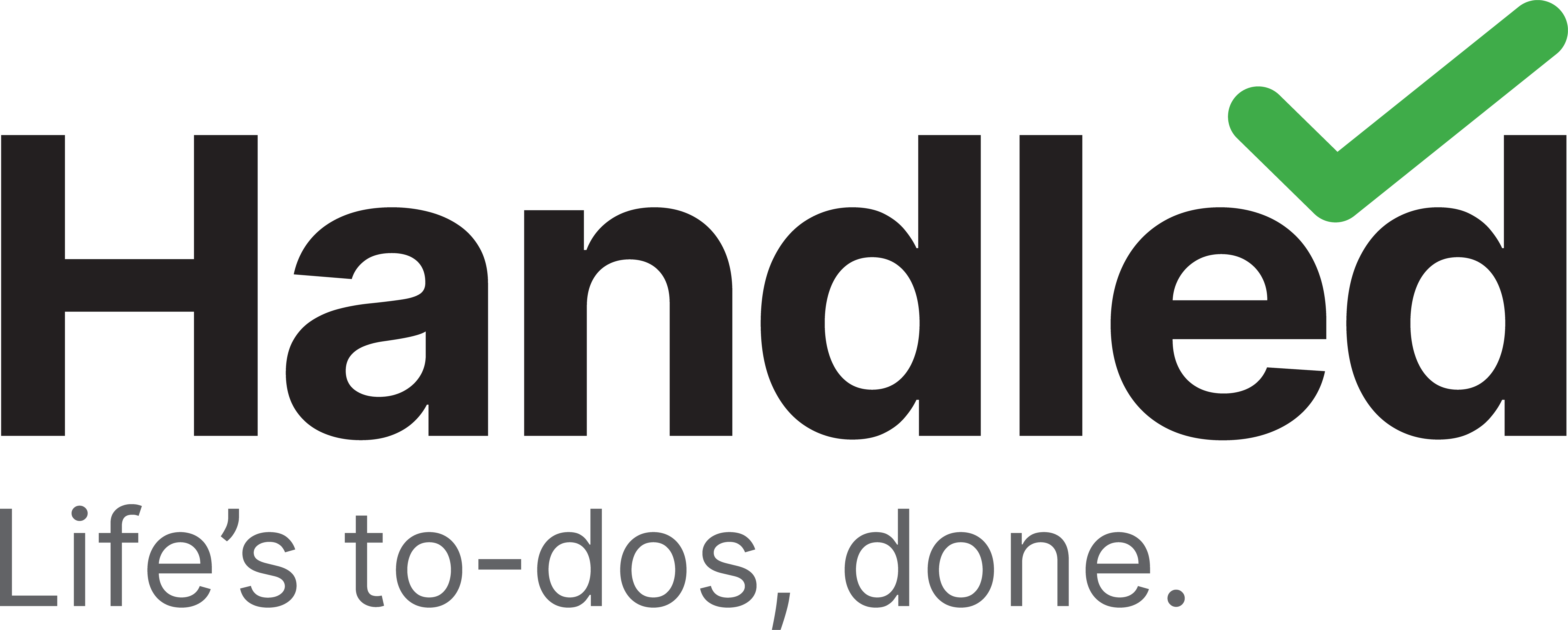 Handled logo